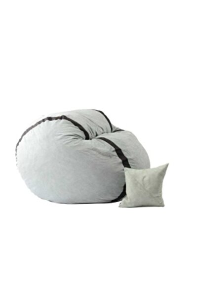 Pufrelax Methuselah Armchair Set with Cushion, Textile Material - Light Mint