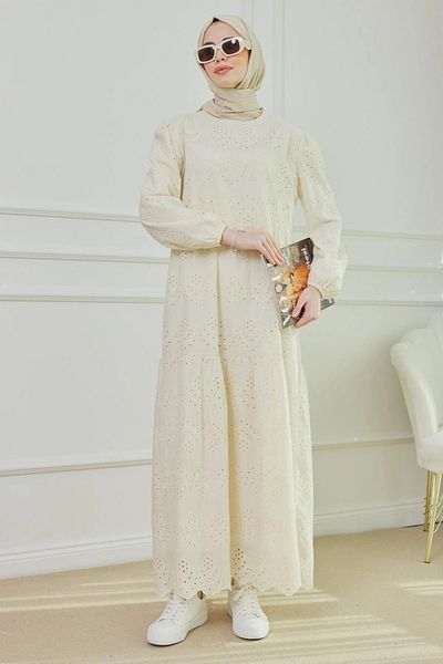 moda auram Scallop Dress