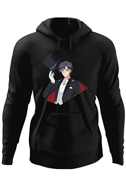 OEM Ανδρικό φούτερ Sailor Moon Tuxedo Zorro Dragobete