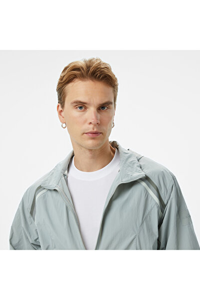 Anta Sports Men's Green Tracksuit Top