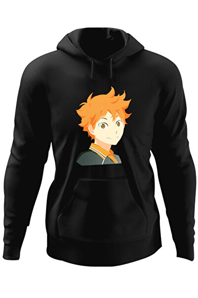 OEM Ανδρικό Φούτερ με Κουκούλα Haikyuu Hinata Βόλεϊ Χριστούγεννα Αγίου Βαλεντ...