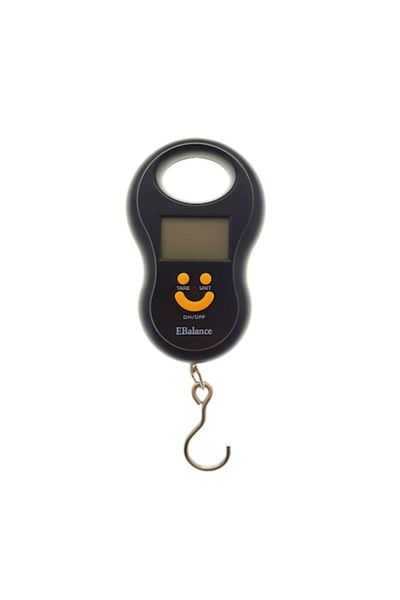 Diversi Producatori Portable Digital Scale EBalance, with Hook, 40kg, Black