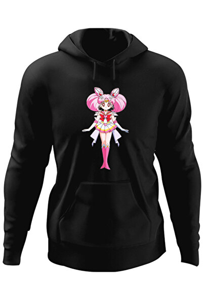 OEM Hanorac barbati Sailor Moon Chibiusa Pink Roz Anime