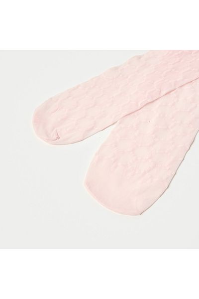 Juniors Textured Tights with Elasticated Waistband