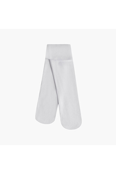 Juniors Solid Tights with Elasticated Waistband