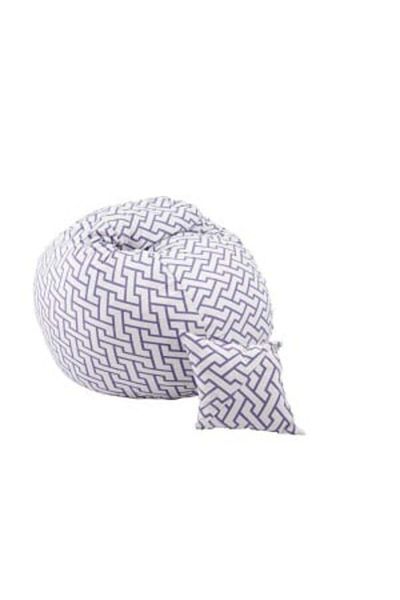 Pufrelax Set Fotoliu Matusalem cu Perna, Material Textil - Zappity Purple