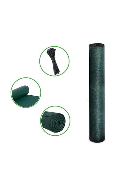 Bass Polska Plasă de camuflaj verde de 50 m pentru un gard de 1,5 m