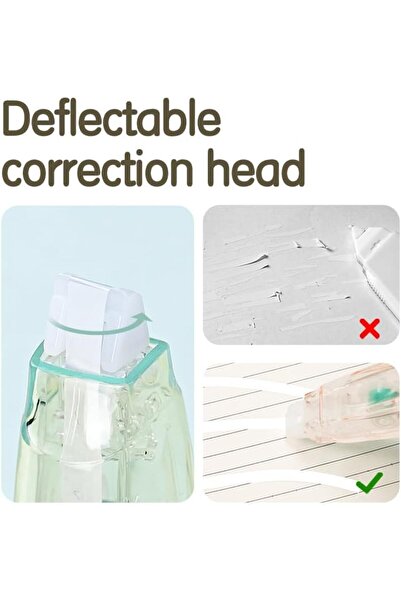 Deli EH375 – Refillable Correction Tape (5mm × 6m) – Pink/Purple/Blue/Green