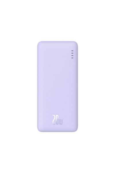 Baseus Powerbank 10000mAh Airpow Fast Charge 20W - fioletowy