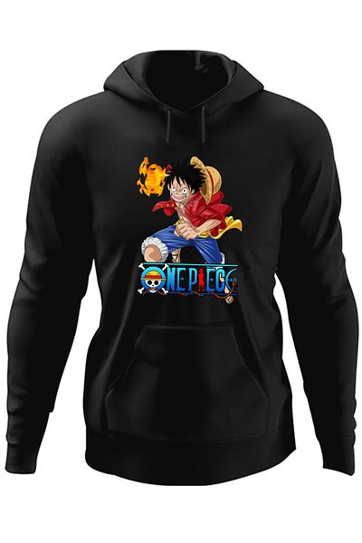 OEM Hanorac barbati Eiichiro Oda One Piece Monkey D Luffy Pirate Captain