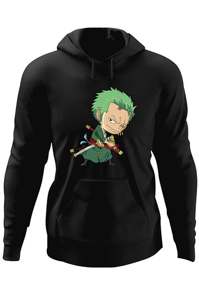 OEM Men's Hoodie One Piece Roronoa Zoro Child Pirate Hunter