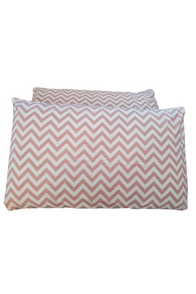 ARIALE Set 2 fețe de pernă, Zenith Blush Ariale, 50x70cm, bumbac ranforce, multicolor