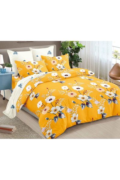 OEM Double Bed Linen, Spring, Finet, 6 pieces, Floral Print, 230x250cm