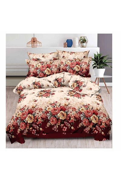 OEM Set de lenjerie de pat Elegant Home, 6 piese, pentru 2 persoane, 240 x 250 cm, M1