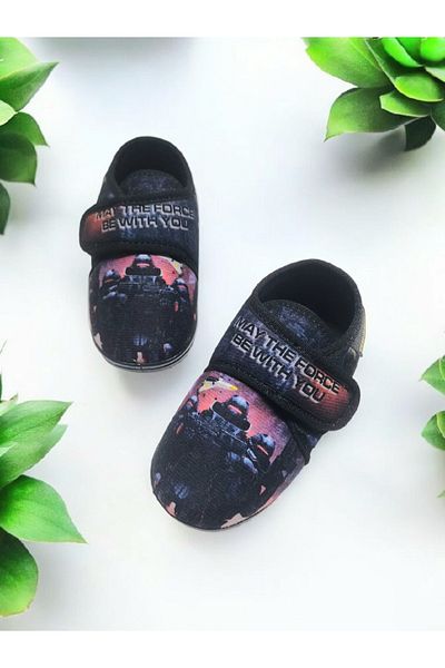 GEZER Full Orthopedic Velcro Non-Slip Sole Home Nursery School Slippers