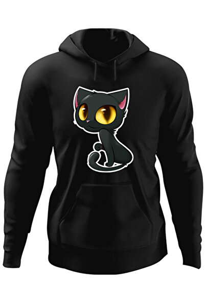 OEM Hanorac barbati Cartoon Cat Cute Miau