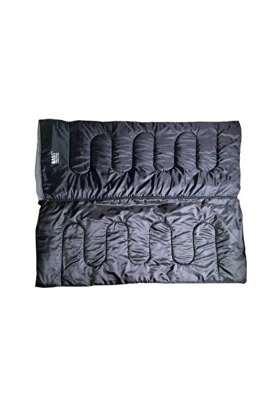 Bass Polska Śpiwór prostokątny - kołdra z podwójnym 2w1 z możliwością łączenia dwóch śpiworów 190X75cm