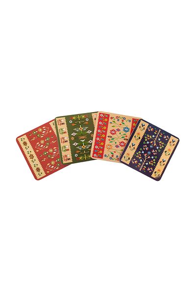 Magnetella Coasters, traditional gifts, Romanian Carpet, MB028