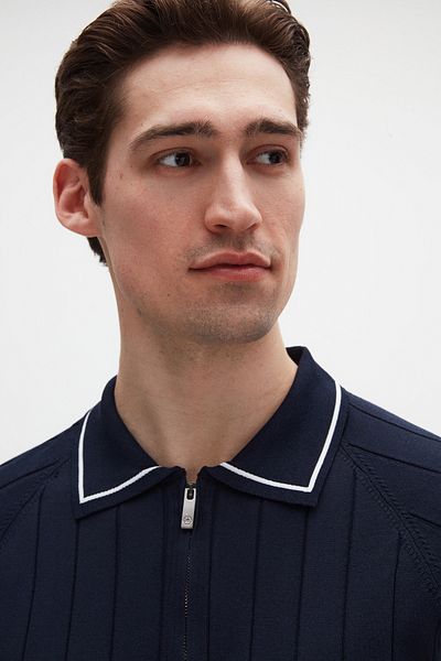 D'S Damat Μπλουζάκι Ds Damat Regular Fit Navy Blue