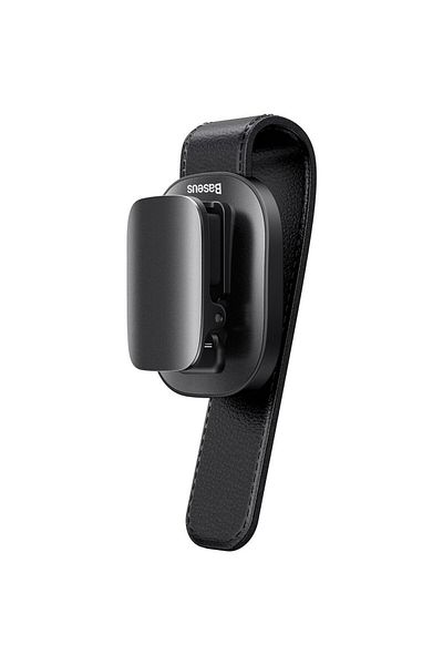 Baseus Suport auto cu clips pentru ochelari, negru