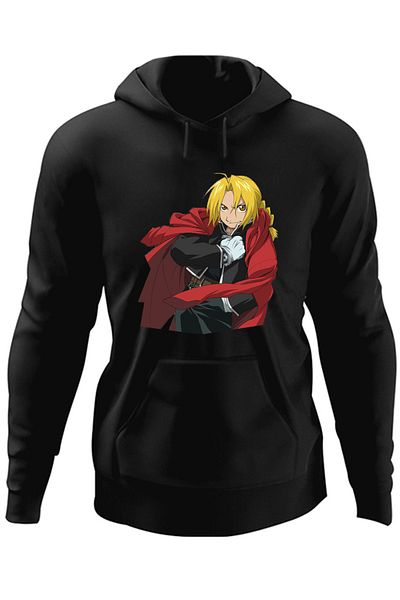 OEM Men's Hoodie Fullmetal Alchemist Elric Hiromu Arakawa Anime