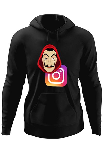 OEM Hanorac barbati Casa de Papel Instagram Creator Insta