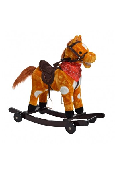 Little Mom Balansoar Little Mom calut din plus transformabil cu roti Spoty din plus moale cu sunete ce isi misc