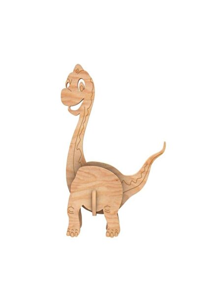Baby Mara Puzzle Set Puzzle 3D Dinozauri din Lemn
