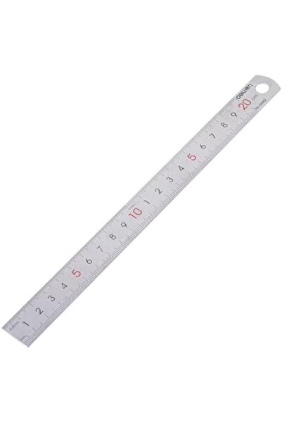 Deli STEEL RULER 20 CM
