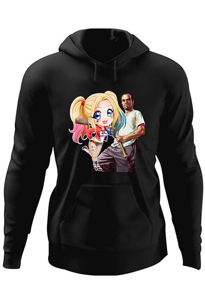 OEM Hanorac barbati Joker Suicide Squad GTA Gang