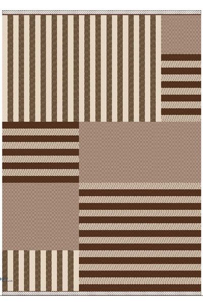 Covorexpert Jute Kitchen Rug, Natura 19096-19, Various Sizes, Cream, Brown, Anti-Allergic