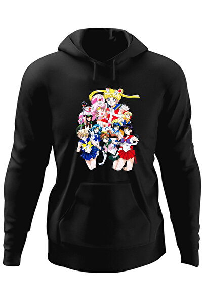 OEM Hanorac barbati Sailor Moon Toata Echipa Naoko Takeuchi Anime