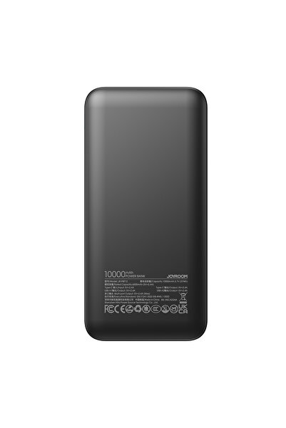 Joyroom Powerbank JR-PBF12 10000mAh 2.4A 2x USB-A 1x USB-C - czarny