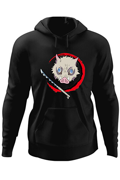 OEM Anime Manga με κουκούλα με κουκούλα για άντρες Inosuke Hashibira, Demon S...