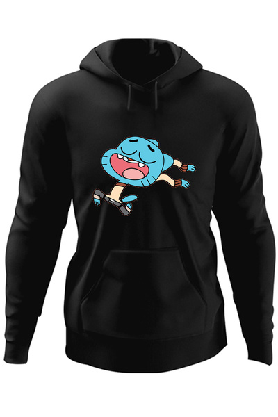 OEM Hanorac barbati Gumball World Running Cartoon Minecraft