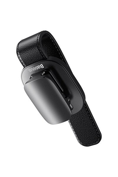 Baseus Uchwyt klips samochodowy na okulary czarny