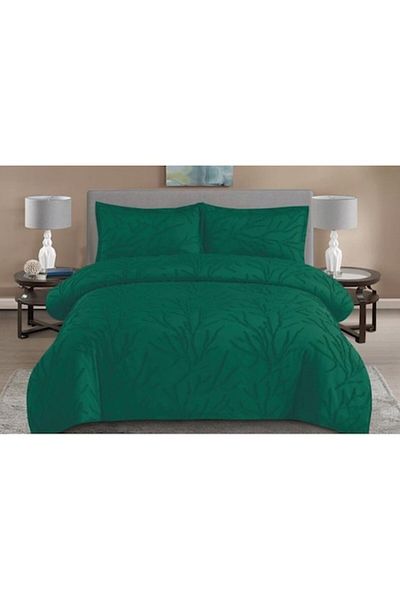 OEM Bed Linen Set, Grofat M2, 4 Pieces, 230x250cm, Green