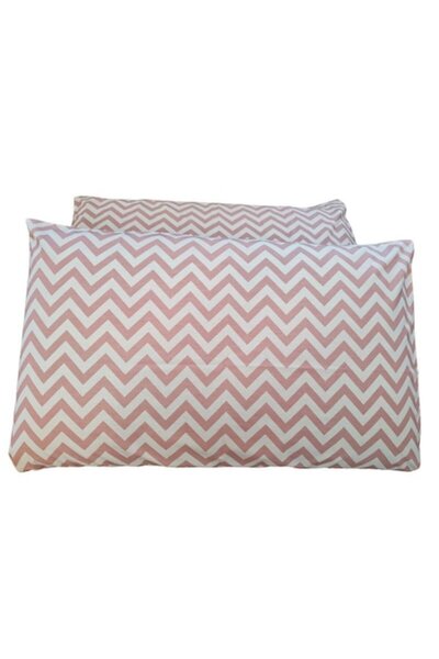 ARIALE Set 2 pillowcases, Zenith Blush Ariale, 50x70cm, ranforce cotton, Mult...