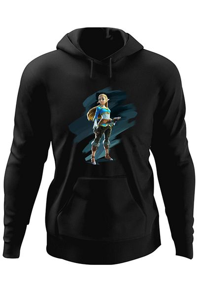 OEM Men's hoodie Legend of Zelda Link Elf Paint