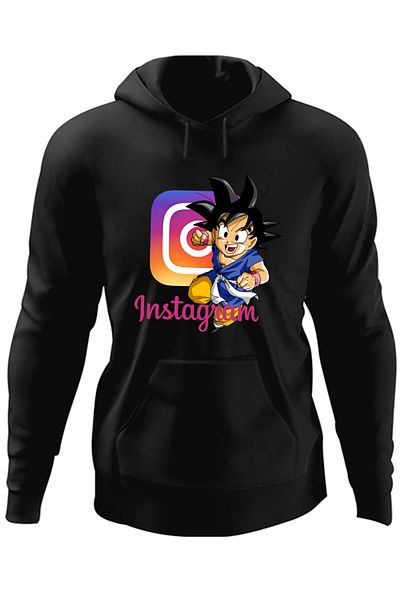 OEM Hanorac barbati Insta Boy Dragon Ball Z Son Goku Instagram Creator