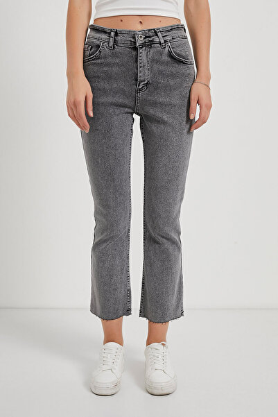 Arma Life Women's Boy Fit Stretchy Slim Leg Smoked Jeans