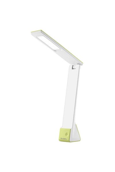 Gogen LL12GR LED table lamp, 4W consumption, flexible arm, green