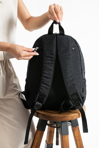 KASVA DERİ School Bag New Season Unisex Backpack Multi-Eye Water Resistant Crinkle Fabric Bag