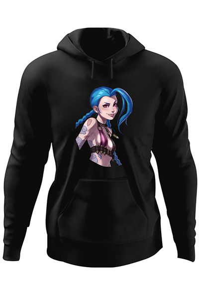 OEM Men's Hoodie Jinx League of Legends Champion TikTok