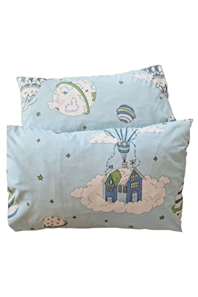 ARIALE Set 2 fețe de pernă, Baloane, 50x70cm, Bumbac Ranforce, Multicolor