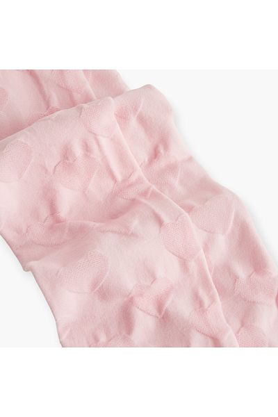 Juniors Heart Detail Tights with Elasticated Waistband