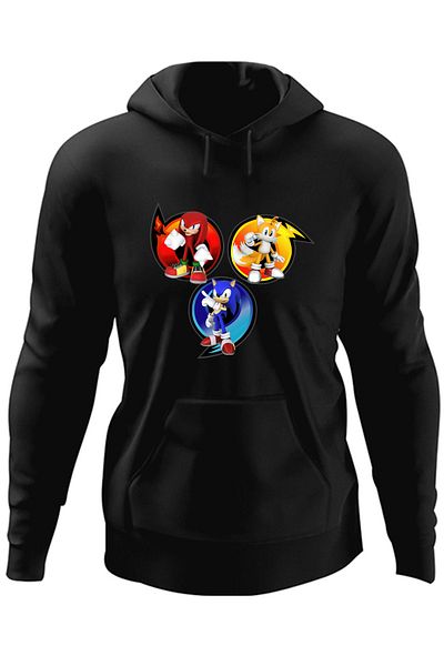 OEM Men's hoodie Sonic the Hedgehog Team Chaos hedgehog