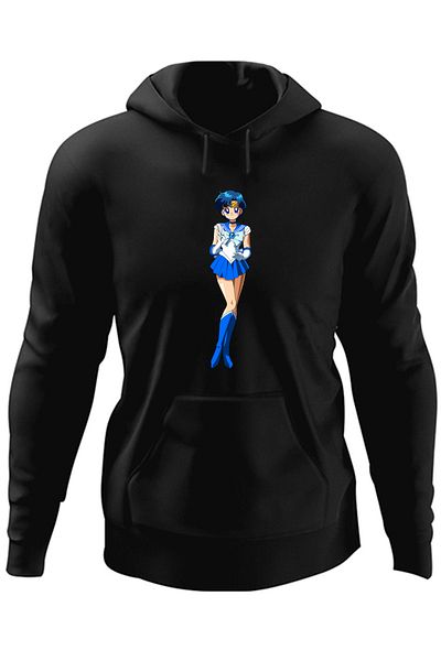 OEM Men's Sweatshirt Mercury Sailor Moon Manga Anime