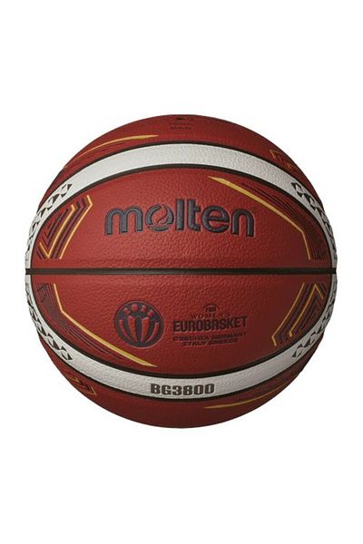 MOLTEN B6G3800 FIBA approved basketball, EuroBasket 2025 model, size 6
