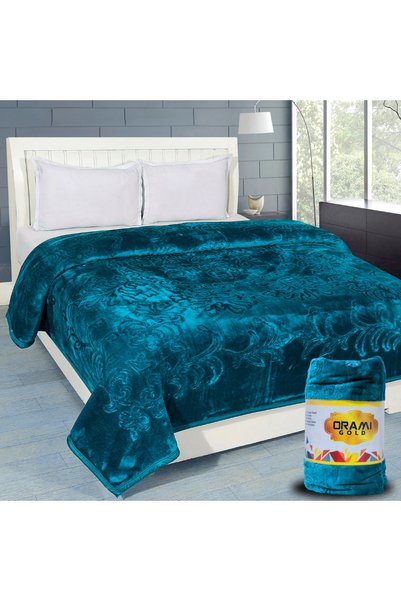 ORAMI GOLD 1 PLY DOUBLE FLEECE BLANKET 1.75 KG